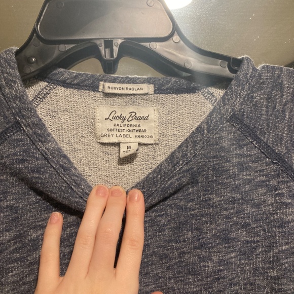 Lucky Brand Softest Knitwear Grey Label Size M - Picture 3 of 8